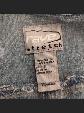 rave Light Wash Denim Stretch Jumpsuit